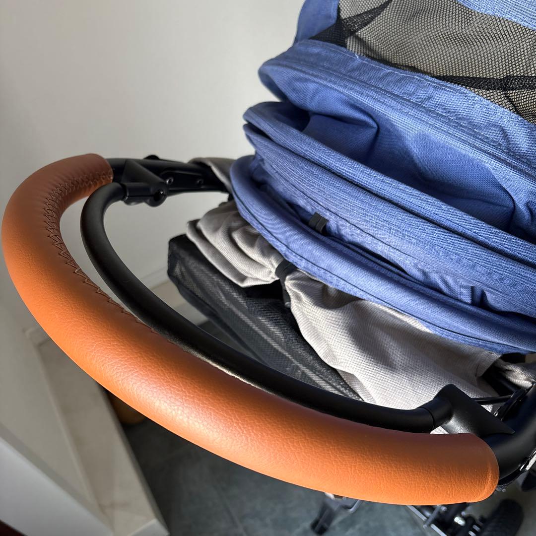 エアバギー　ココブレーキEXフロムバース　ナイルブルー　ベビーカー