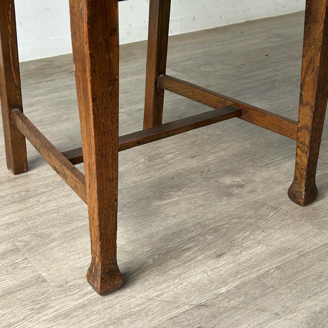 イギリス アンティーク 家具 ダイニング チェア オーク　椅子 英国 404A2