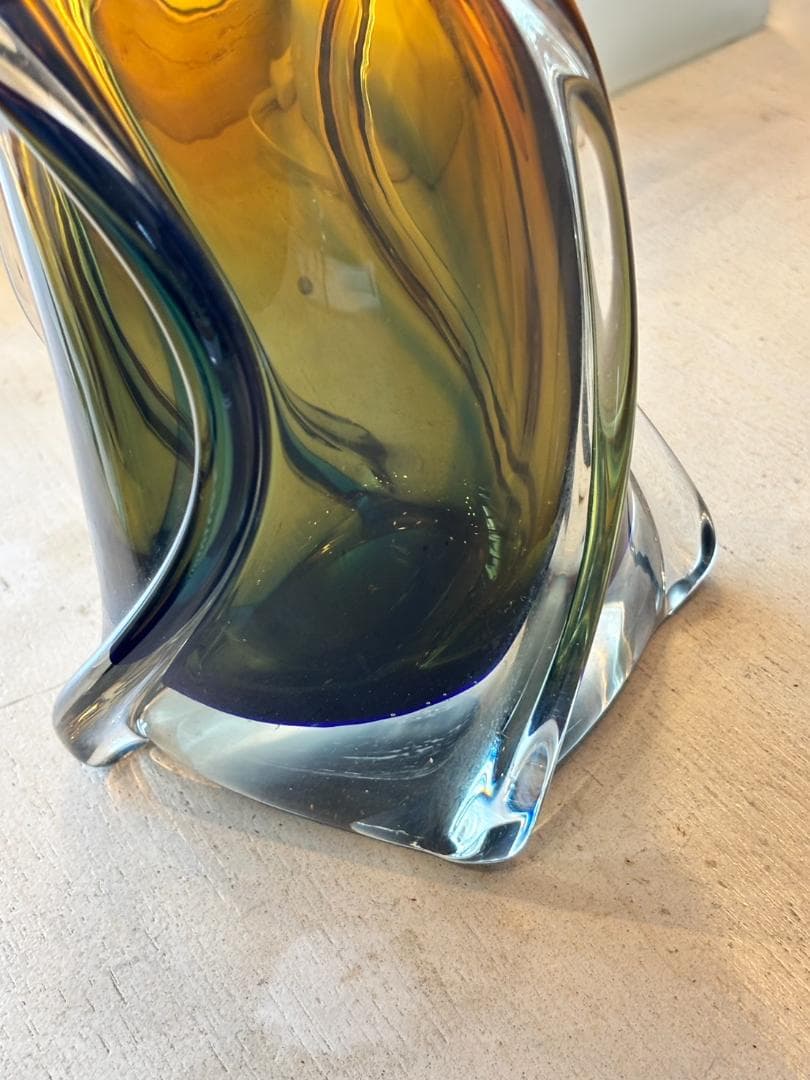 マルティガラス / 花器 / 花瓶 / 昭和レトロ / フラワーベース