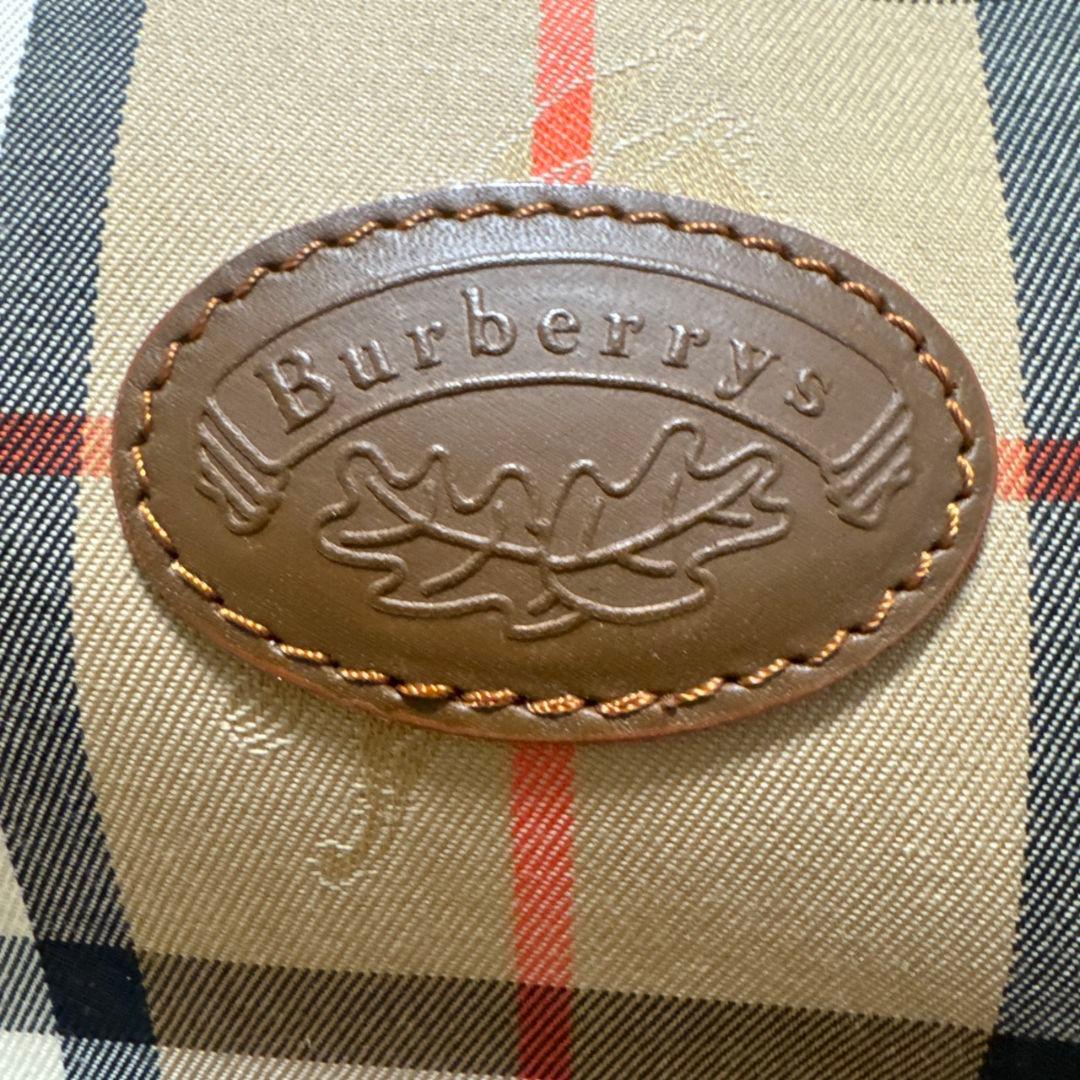 ✨希少✨ バーバリー ボストンバッグ 月桂樹 ノバチェック シャドーホース