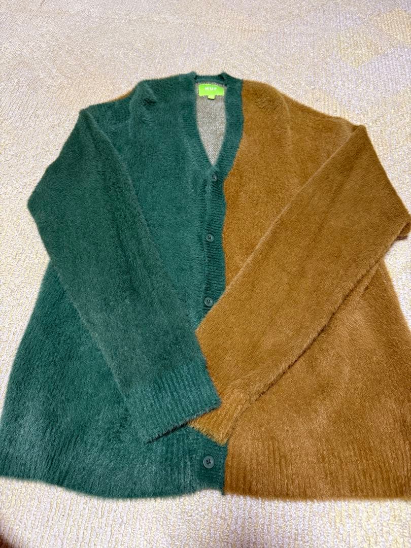 完売品】HUF(ハフ)FEELS GOOD CARDIGAN /カーディガン