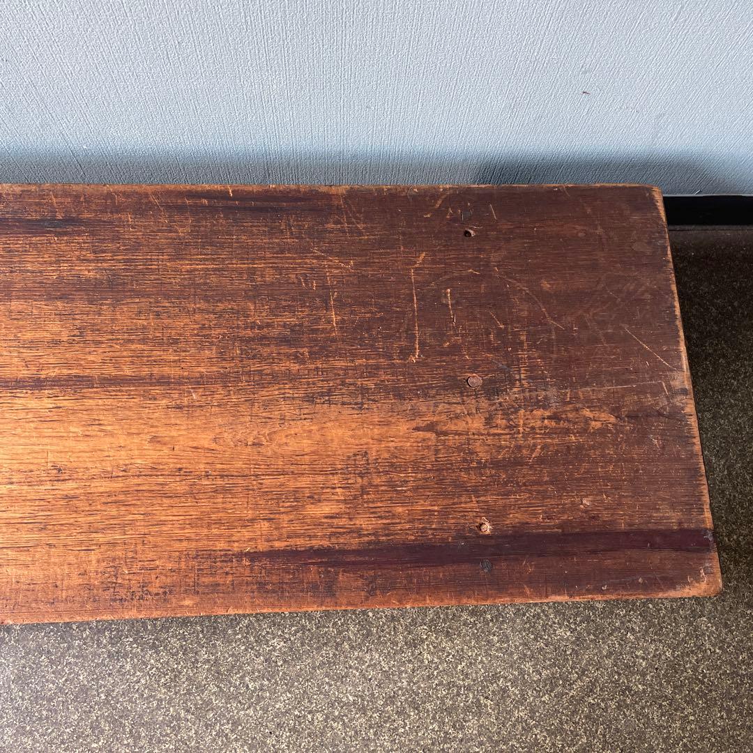古道具　長机　展示台　テレビ台　飾り棚　ローテーブル　無垢材　アンティーク