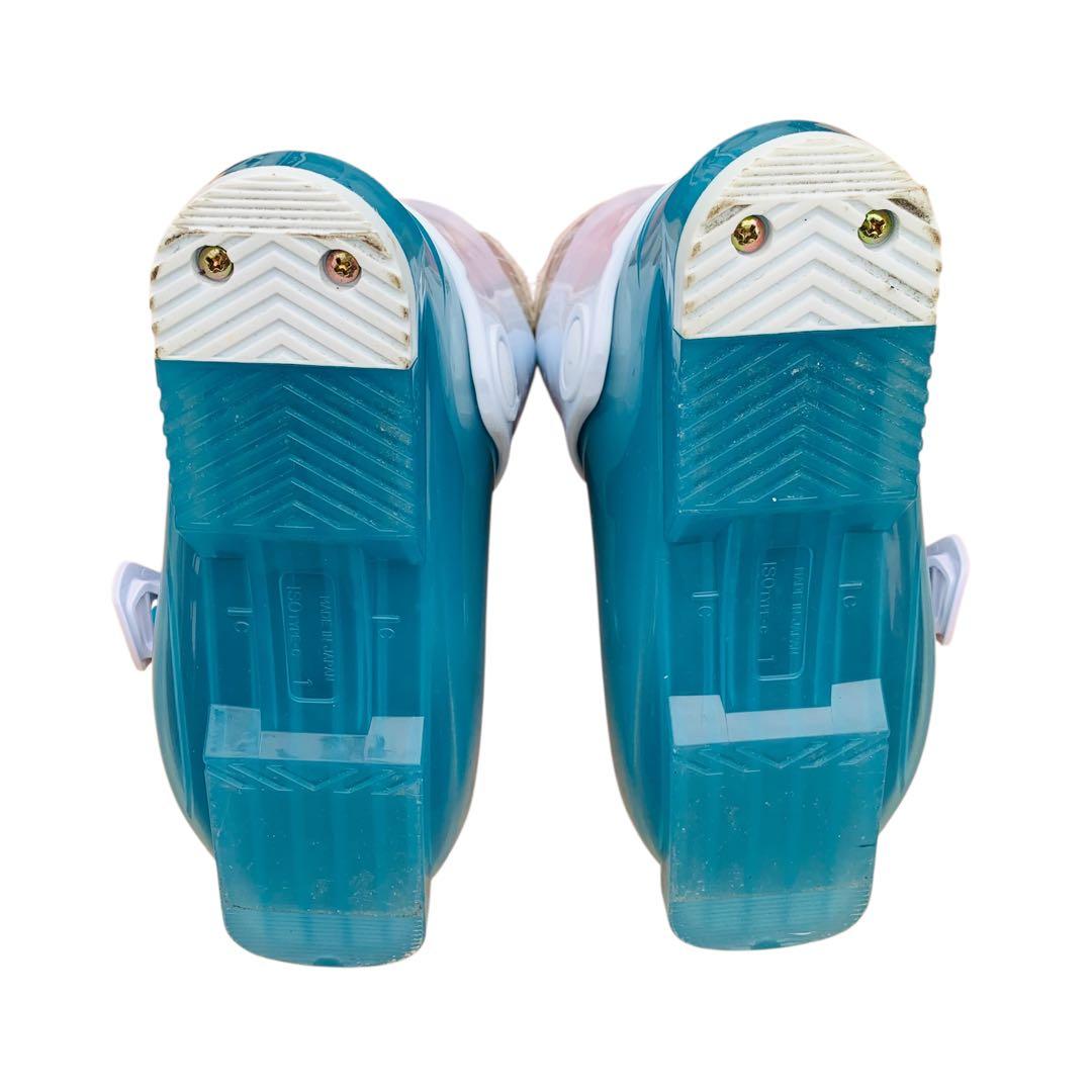 美品‼️ハートrocker 96cmスキーキッズブーツセットメンテナンス付