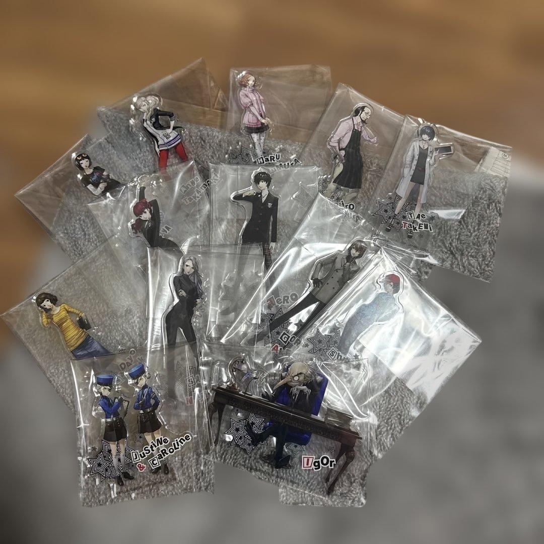 ペルソナ5 一番くじ　アクリルスタンド　セット