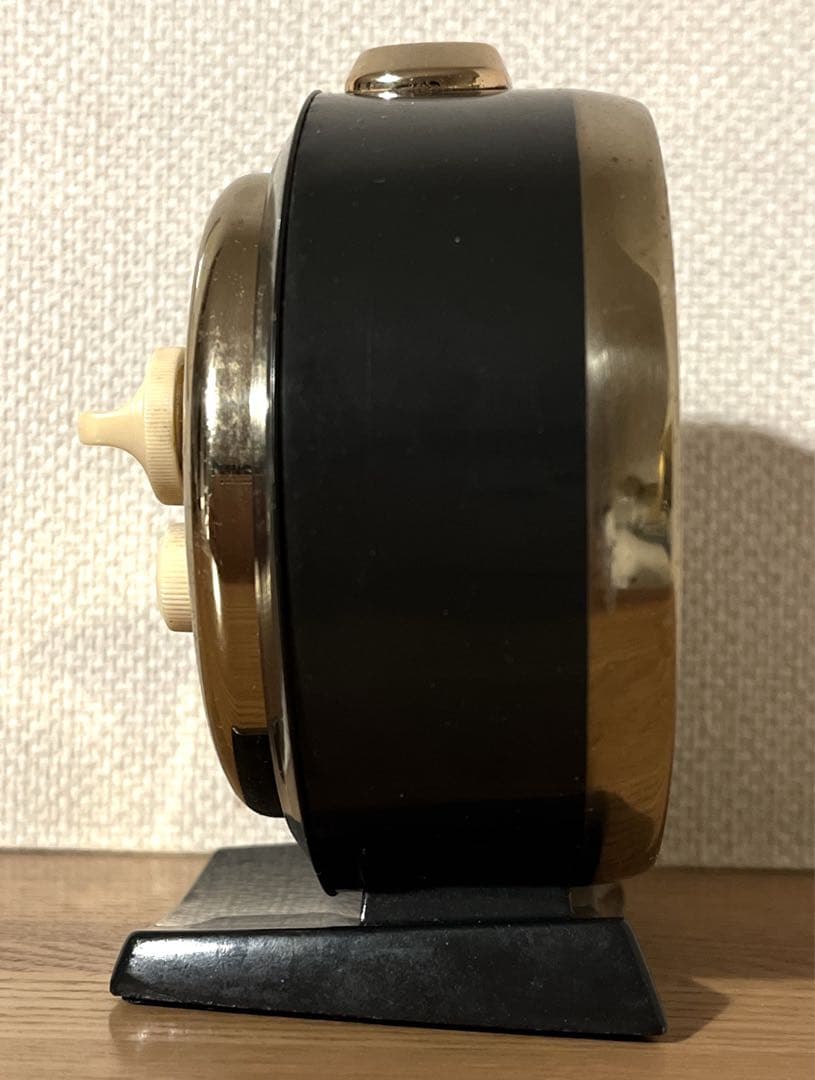 SEIKO 置時計　ゼンマイ式　目覚まし機能付　昭和レトロ　2 JEWELS