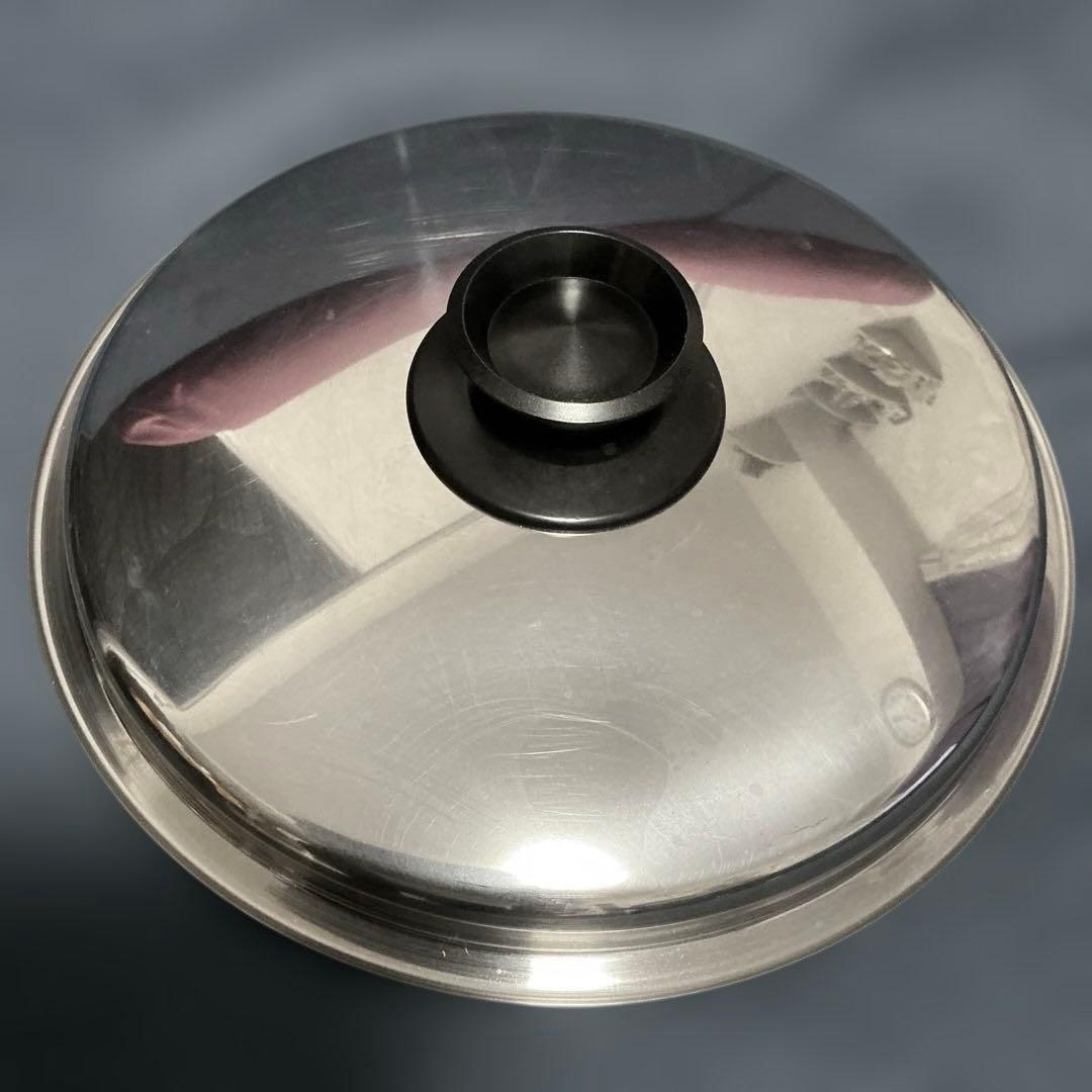  Quuen　ロイヤルクイーン 大フライパン 蓋あり　ガス仕様