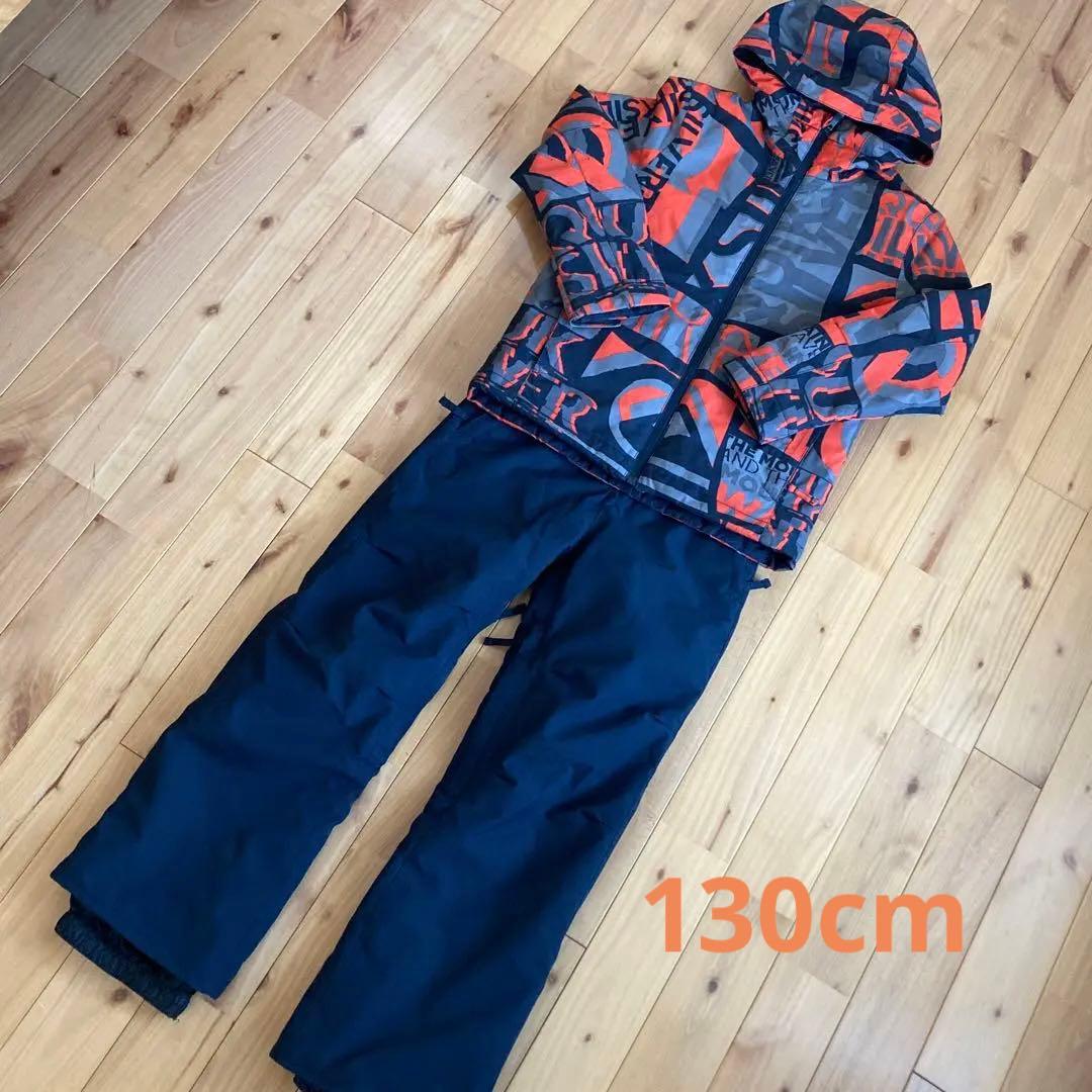 クイックシルバー　スノーボードウェア　スキーウェア　キッズ　子ども用130cm