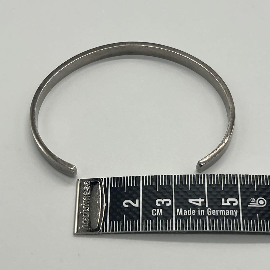 メゾン マルジェラ MAISON MARGIELA ロゴ カフ バングル SV