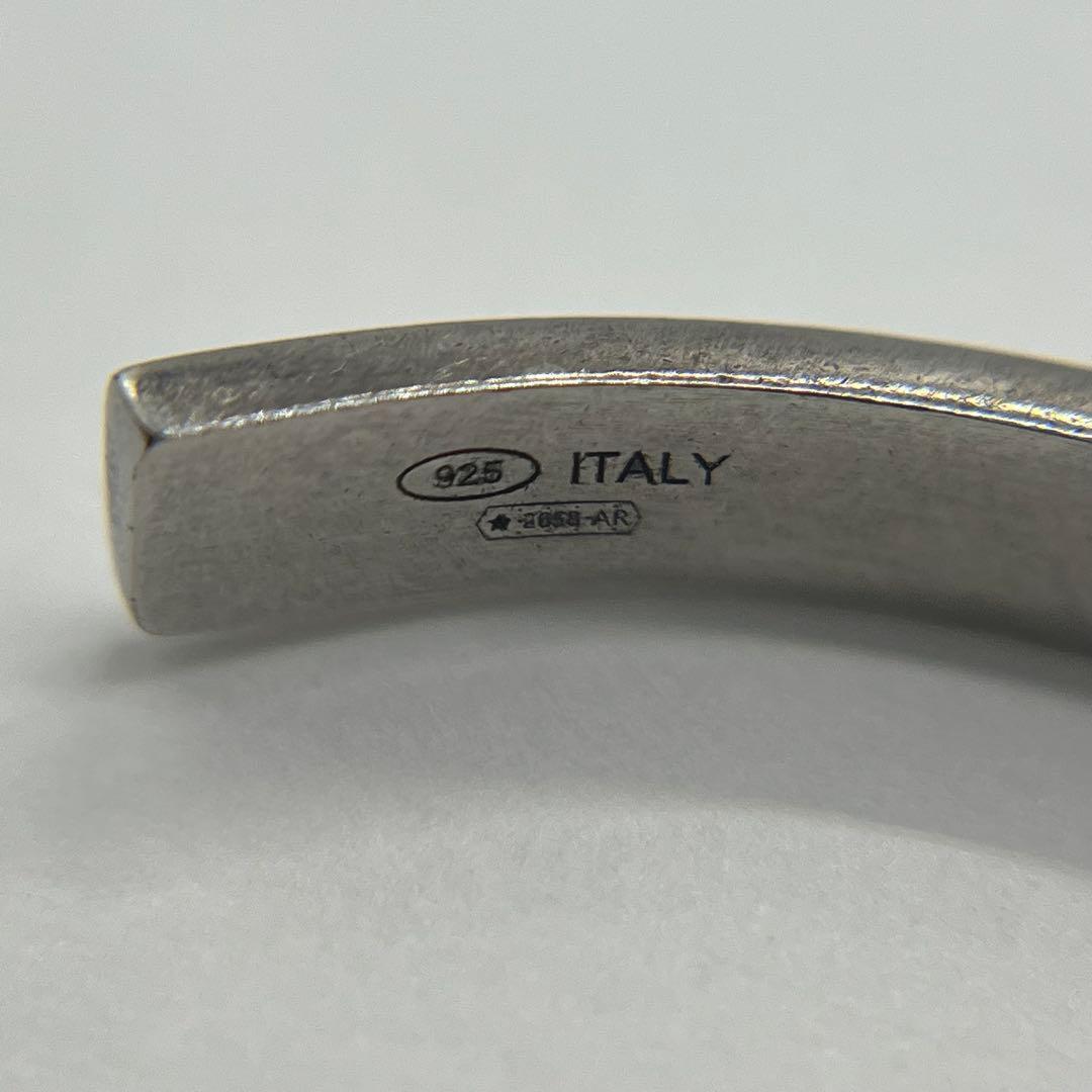 メゾン マルジェラ MAISON MARGIELA ロゴ カフ バングル SV