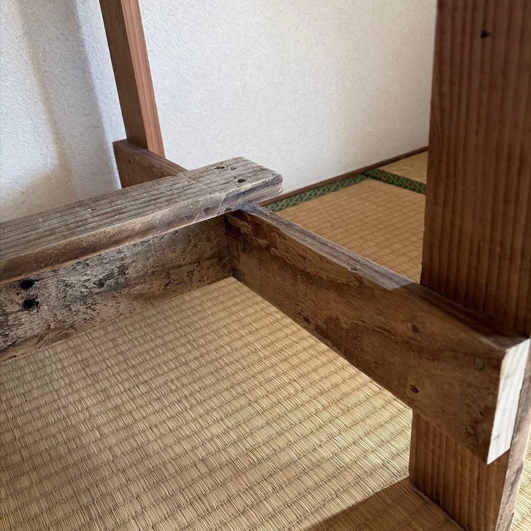 古材テーブル　デスク
