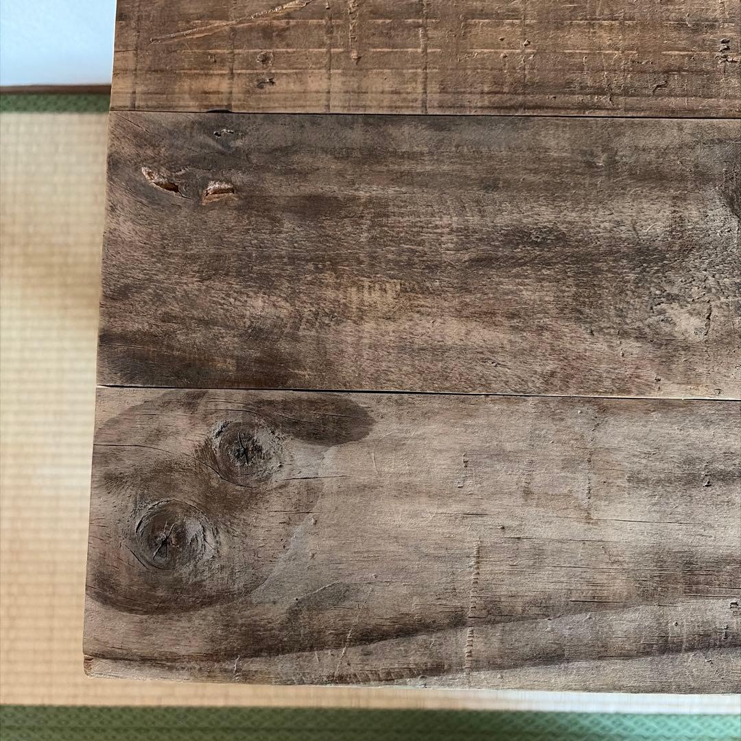 古材テーブル　デスク