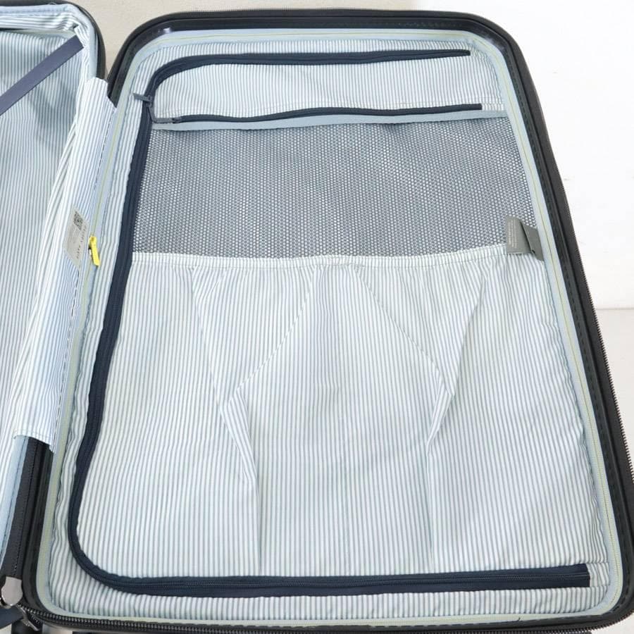 値下展示品 デルセー ヘリウムエッジ スーツケース Lサイズ ブルー 112Ｌ