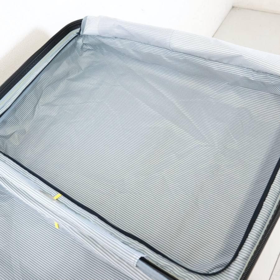 値下展示品 デルセー ヘリウムエッジ スーツケース Lサイズ ブルー 112Ｌ