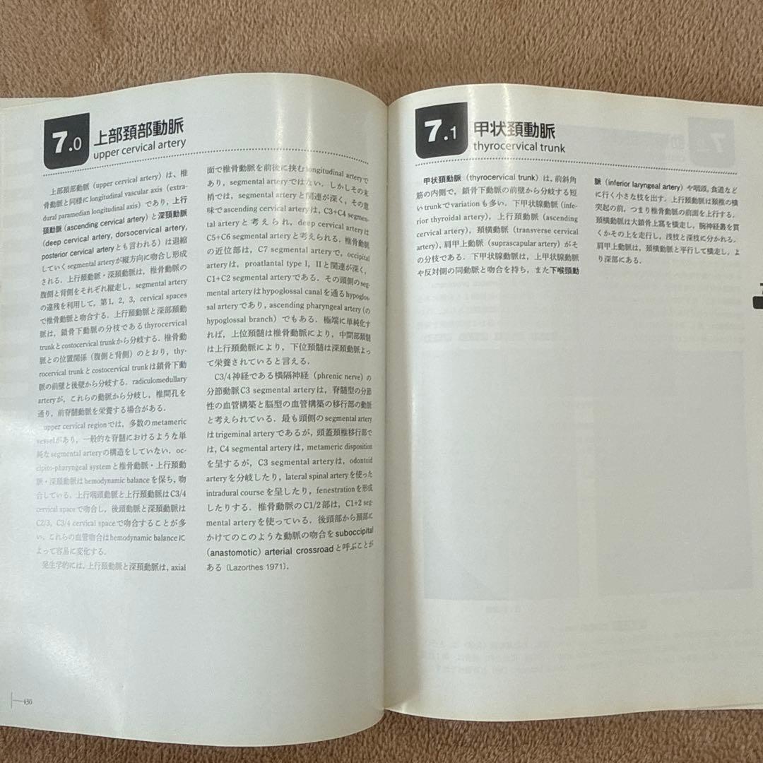 医学書　脳脊髄血管の機能解剖 増補版