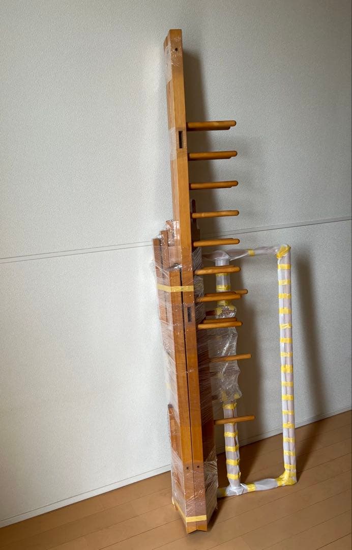 【整経台】東京手織機　整経台F-1号 +大管30本立て付き　中古　織物道具