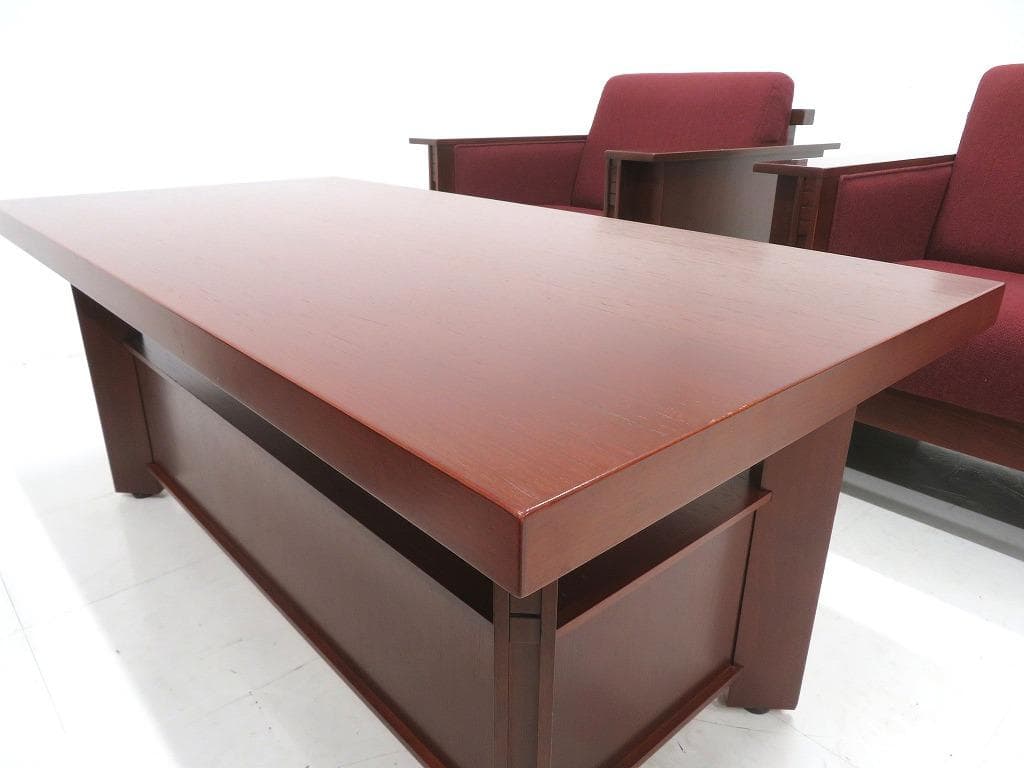 コクヨ　フランクロイドライト　タリアセン　応接　ソファ　テーブル　5点セット