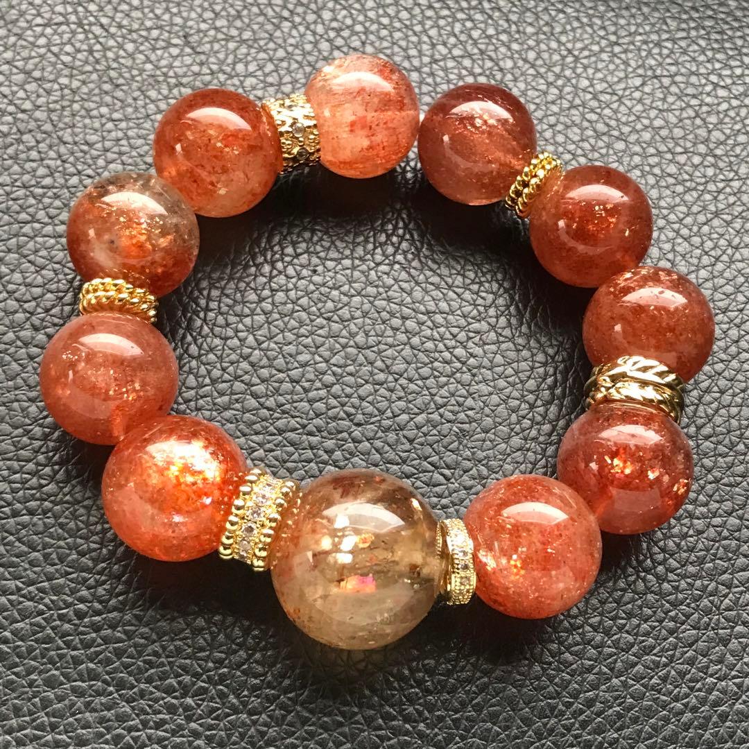 サンストーン 大玉デザイン❣️15.8cm