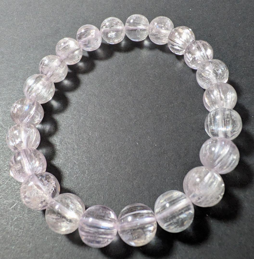 淡色 クンツァイト 9mm/16cm