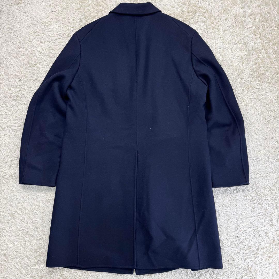 美品　ユニクロ　ジルサンダー　チェスターコート　オーバーサイズ　濃紺　XXL