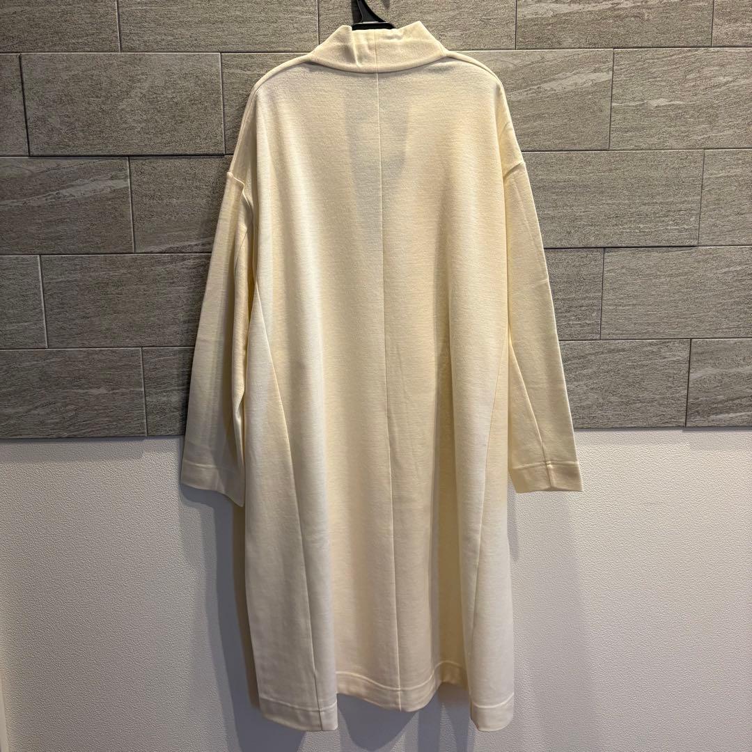 【新品】ヤマダヤ Aga ウールスムースガウンジャケット ウール100%