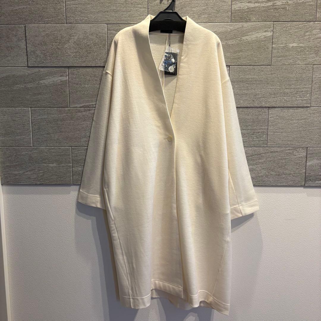 【新品】ヤマダヤ Aga ウールスムースガウンジャケット ウール100%