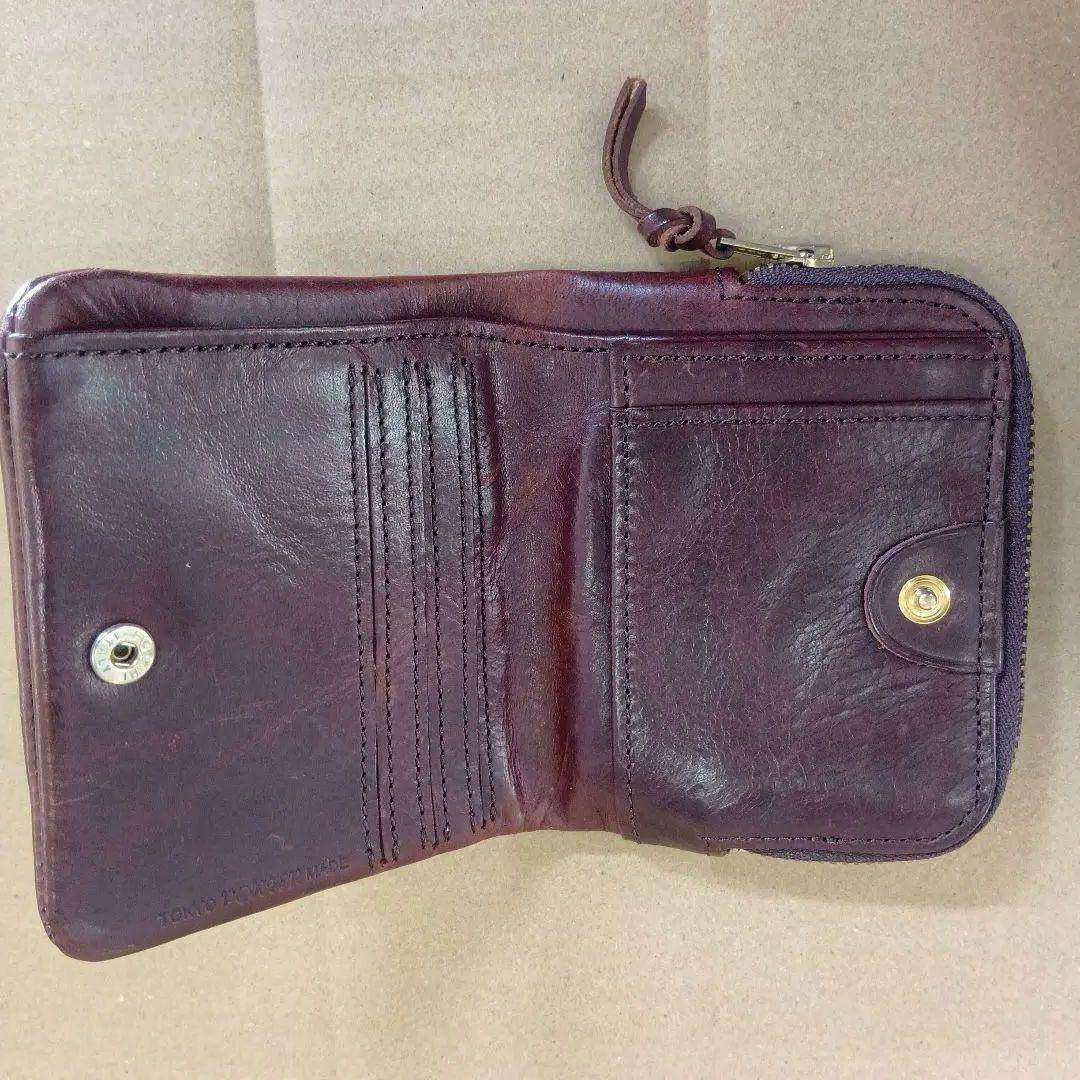 吉田カバン　PORTER　本革二つ折り財布