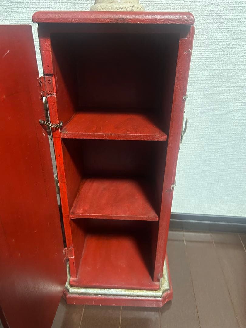 【限定デザイン】ペプシコーラ 木製3段収納棚 アメ雑風インテリア