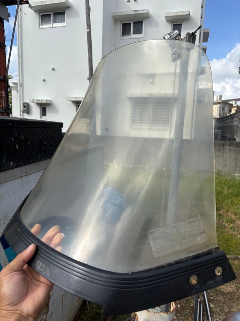 ホンダ　ヘリックス　純正　スクリーン　　フュージョンなどにも