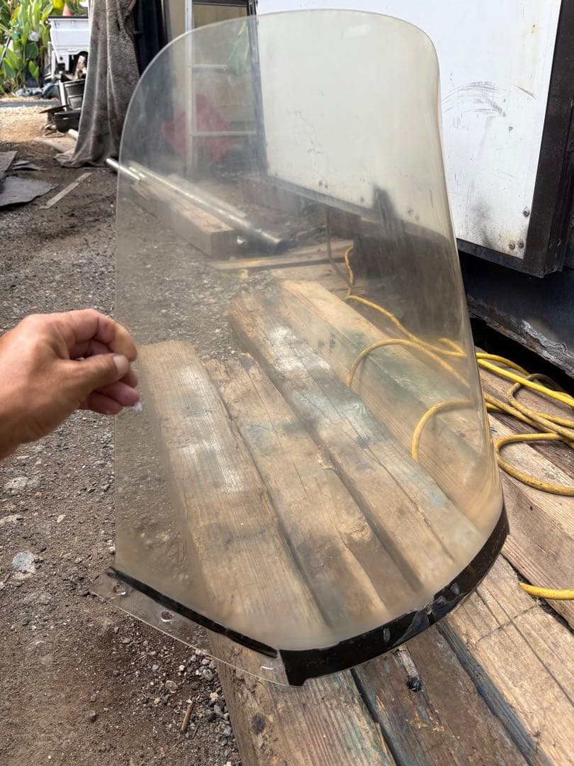 ホンダ　ヘリックス　純正　スクリーン　　フュージョンなどにも