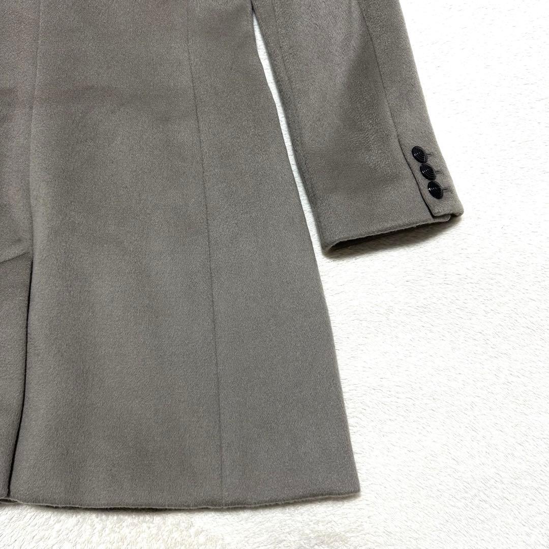 美品　ARMANI COLLEZIONI カシミヤ100% チェスターコート