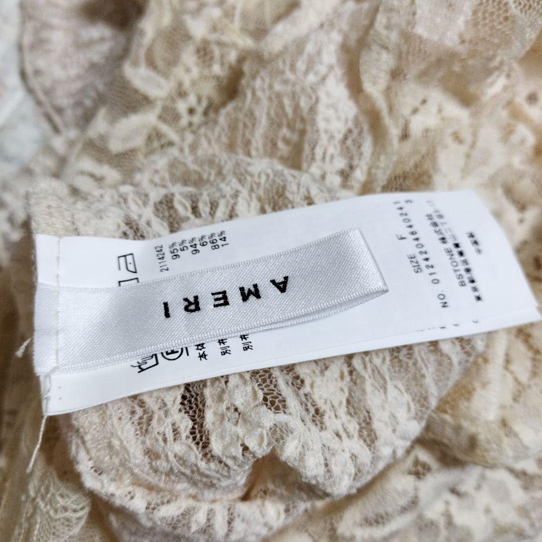 COMBINATION LACE TOP　ameri vintage