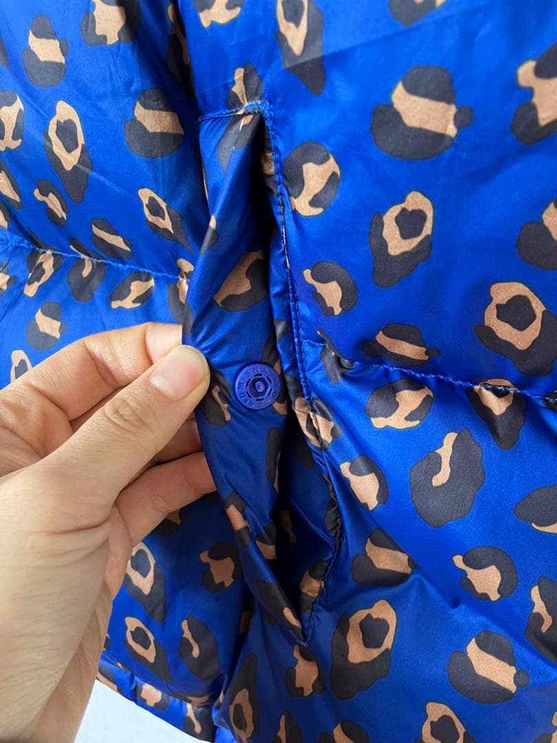 THE NORTH FACE ノースフェイス レオパード柄 ダウンジャケット M