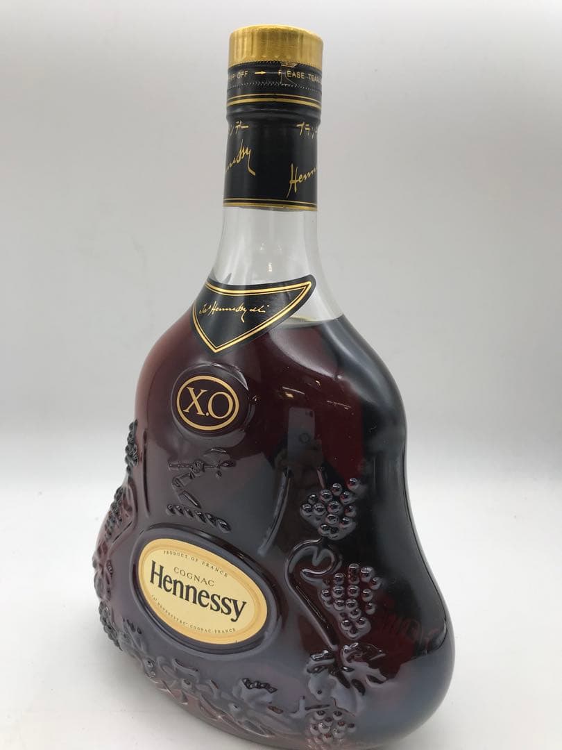 504[未開栓]Hennessy ヘネシー X.O 金キャップ