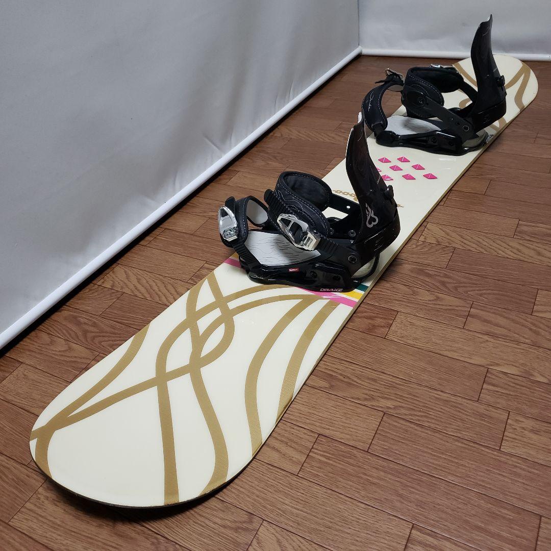 K2 DRAKE 148cm レディース スノーボードセット