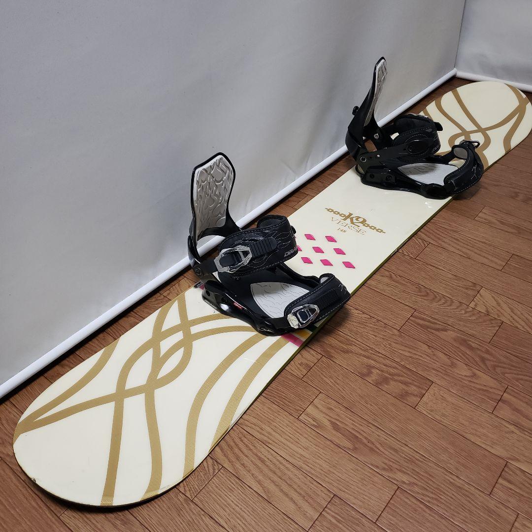 K2 DRAKE 148cm レディース スノーボードセット