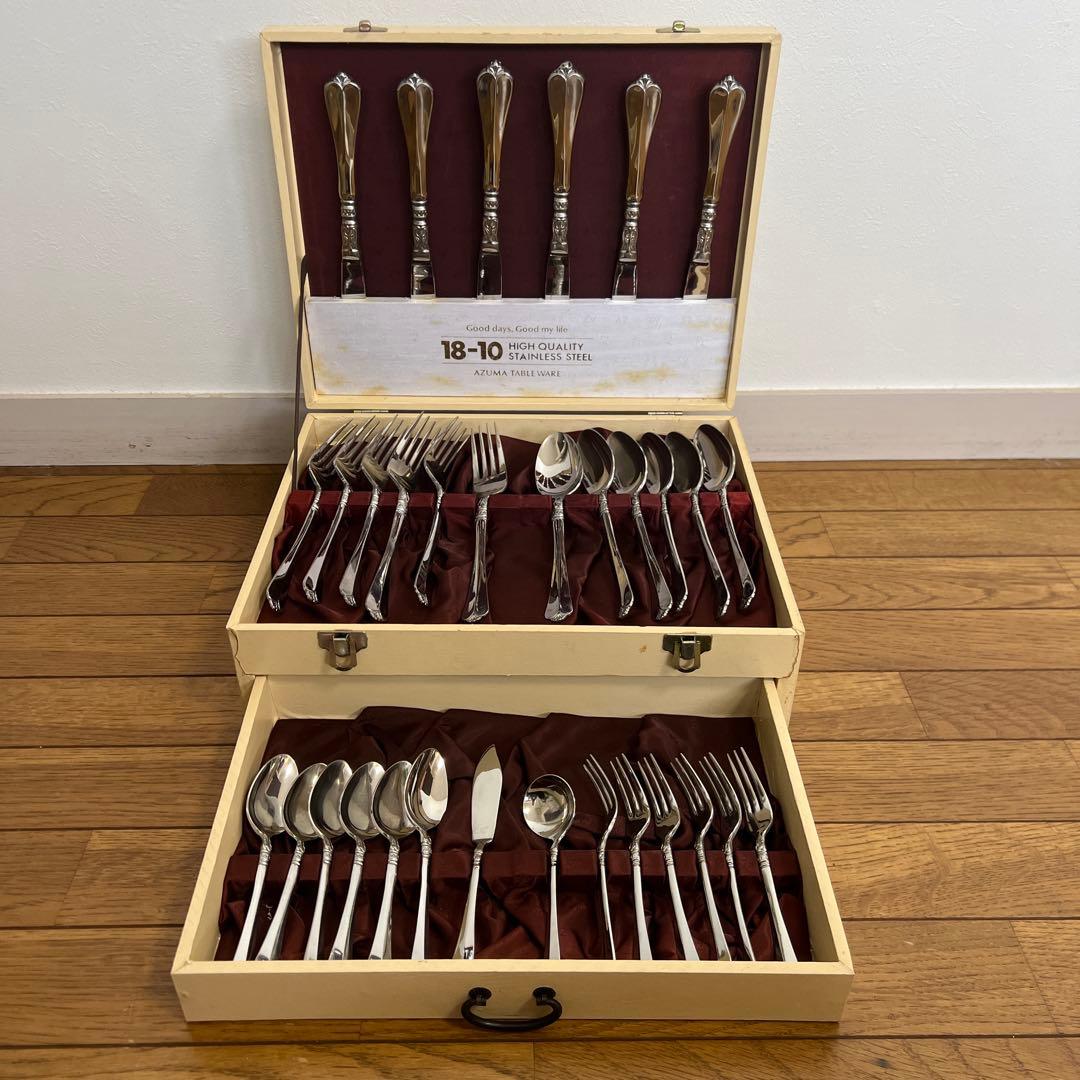アズマテーブルウェア　18-10 ステンレススチール カトラリーセット