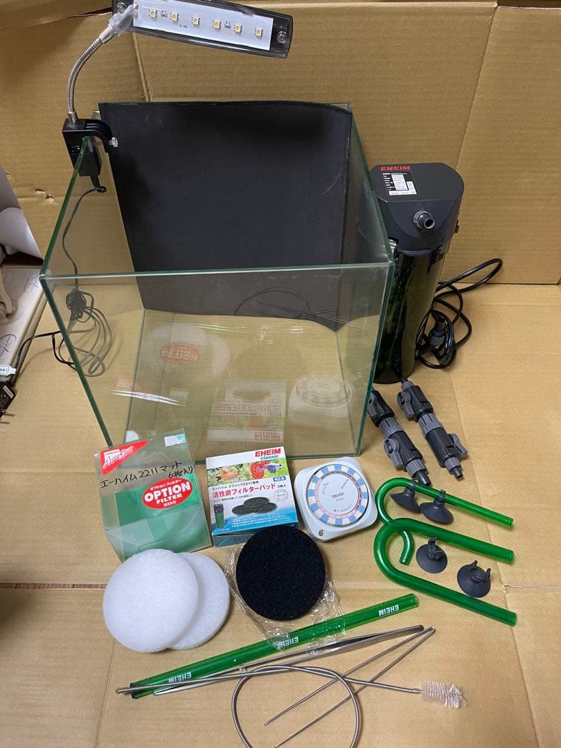 EHEIM2211 GEX30cmガラス水槽セット　その他