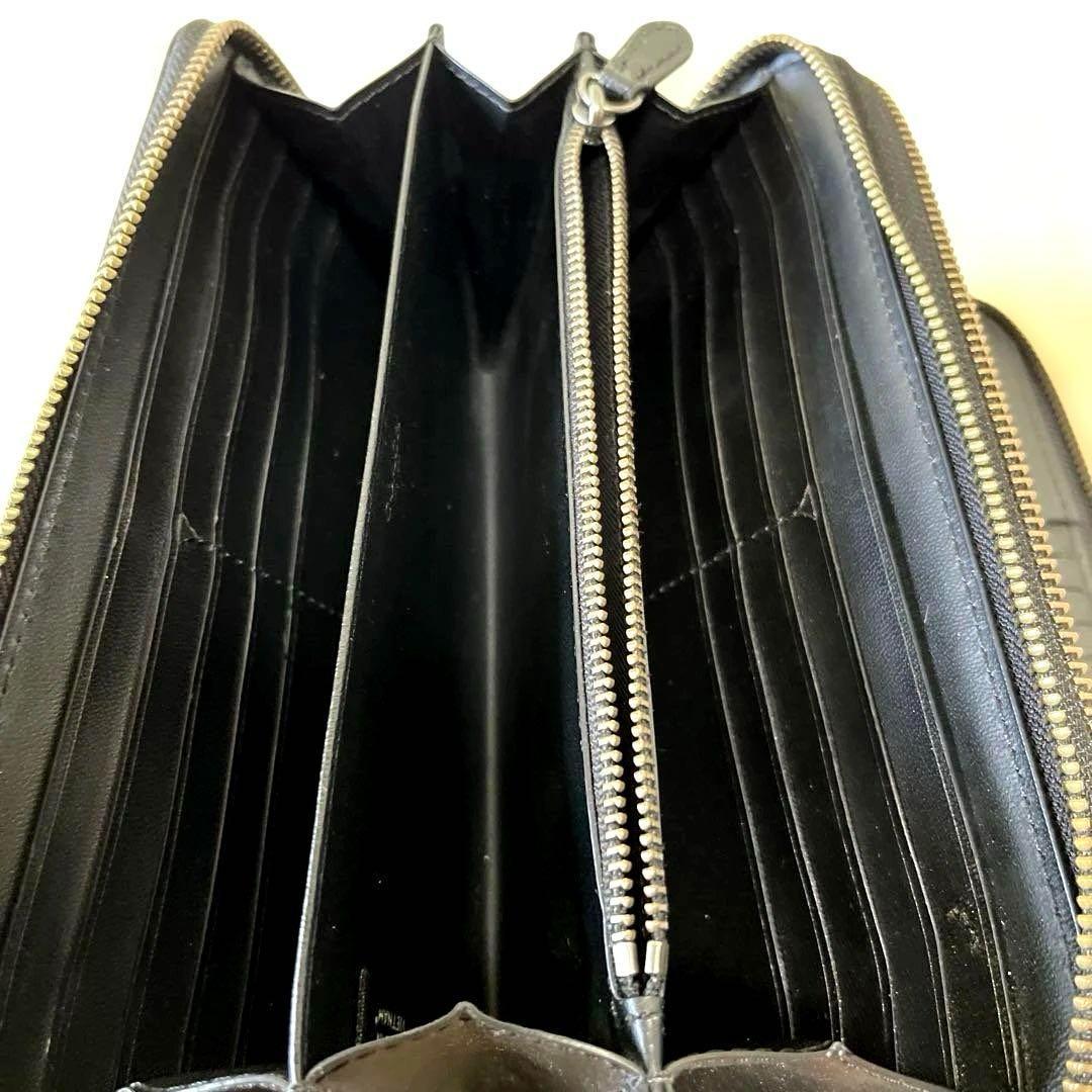 コーチ　クラッチバッグ　トラベルオーガナイザー　ジップ長財布　ブラック黒　収納多