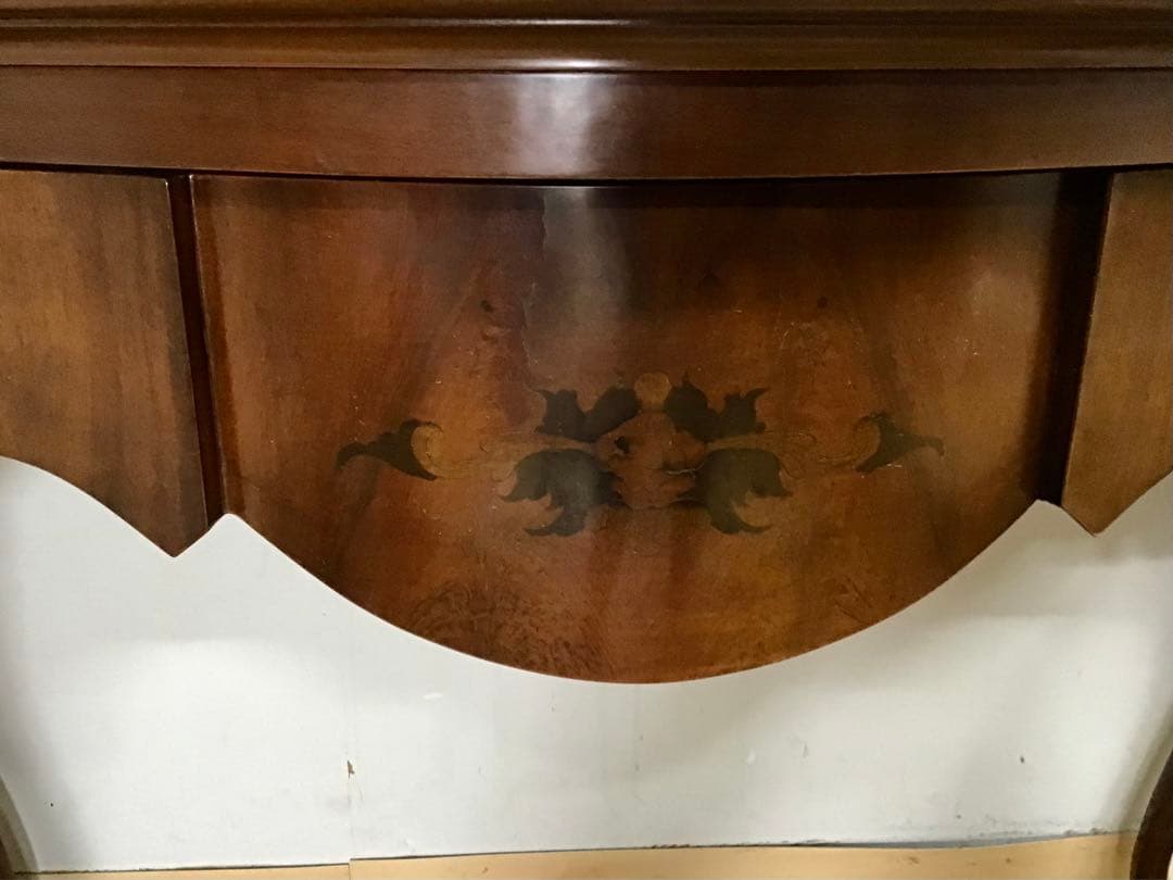 管128☆イタリア製☆象嵌細工☆大理石☆コンソールテーブル☆店舗・ホテル