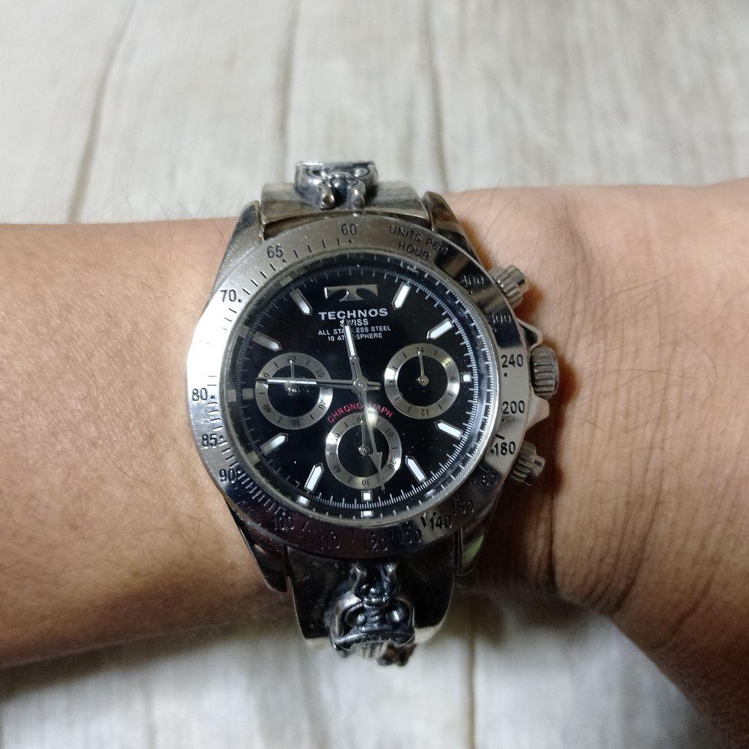 925シルバー ヴィンテージ クロノグラフウォッチ