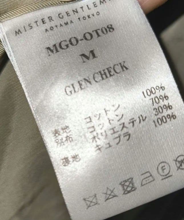 MR. GENTLEMAN デザインチェスターコート 定価71500円