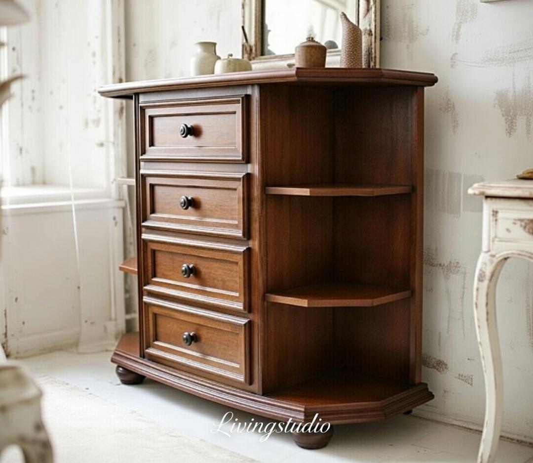 イタリア サイドボード コンソール 飾り棚 クラシック アンティーク 41N