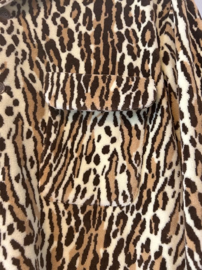 SUN/kakke レオパードシャツ