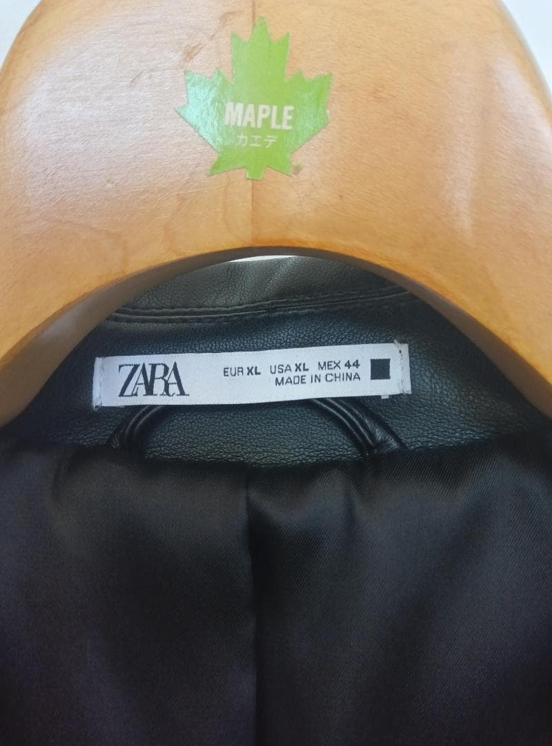 ［着用10回未満］ZARAコート　ブラック / サイズ : XL