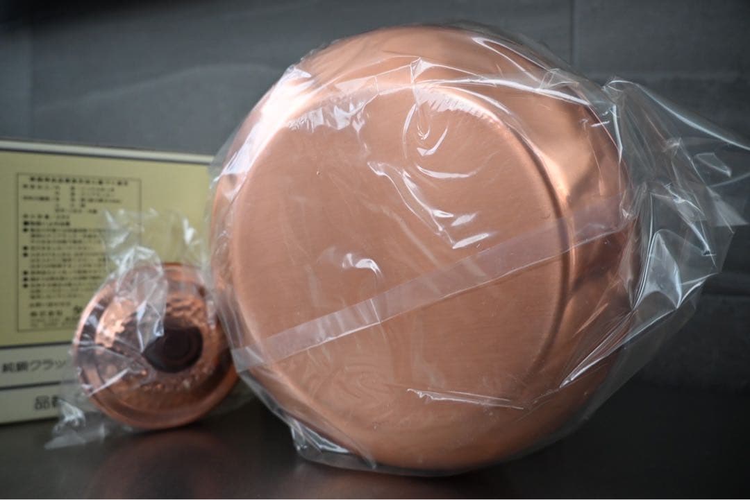 【オリーブ】タケコシ　銅製やかん 2.5L 純銅クラッシーケトル
