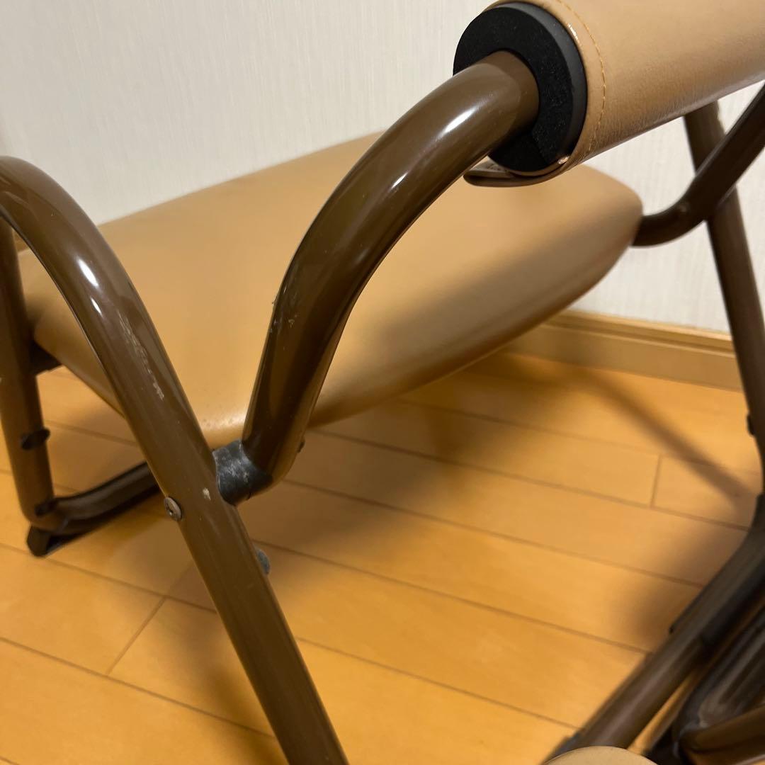 八木研 法事椅子 正座椅子 和室用 背もたれ付き 5脚セット スタッキング