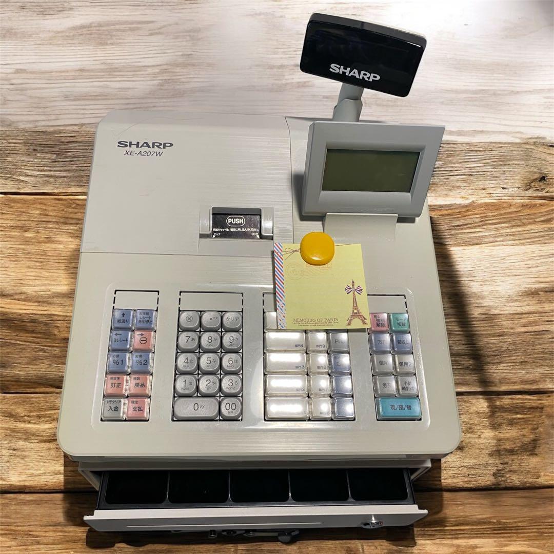 SHARP XE-A207W レジスタ