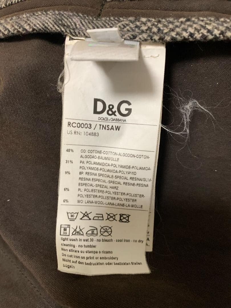 ジャケット・アウター 90s 00s vintage DOLCE & GABBANA oil coat