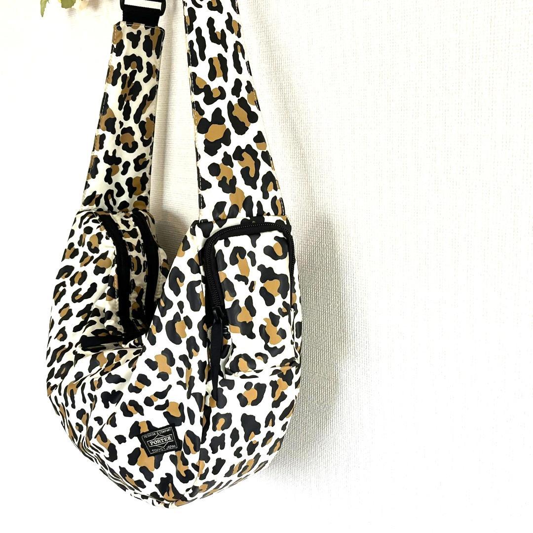 廃盤 希少✨ ヘッドポーター PORTER ショルダーバッグ 豹柄 レオパード