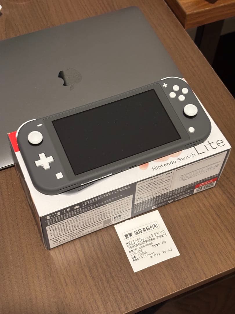 Nintendo Switch Lite グレー（新品・未使用）